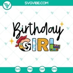 Birthday, Disney, SVG Files, Birthday Girl SVG Download, Toy Story Birthday SVG 10