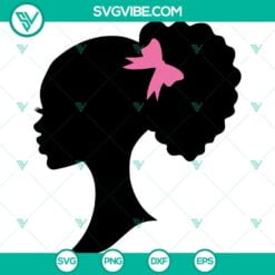 Movies, SVG Files, Black Barbie SVG Images, Afro Barbie SVG File PNG DXF EPS 2