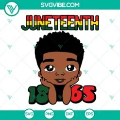 Juneteenth, SVG Files, Black Man Juneteenth Free-ish Since 1865 SVG Images PNG 3