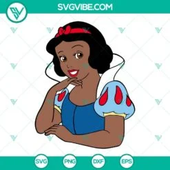 black disney princess svg bundle ariel aurora and belle svg african american princess svg black girl magic svg png dxf eps 2 mockup