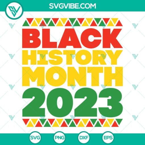 black history month 2023 svg black pride svg black lives matter svg png dxf eps cricut 1 mockup