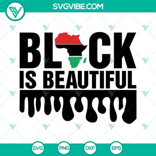 black is beautiful svg africa map svg black history month svg 8 mockup