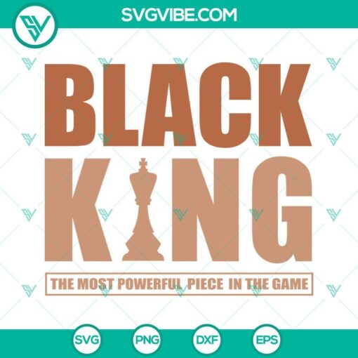 black king most important piece in the game svg black king chess svg african king svg afro svg juneteenth svg 10 mockup