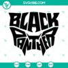 Black Panther superhero SVG digital cut file clipart, perfect for crafting projects.