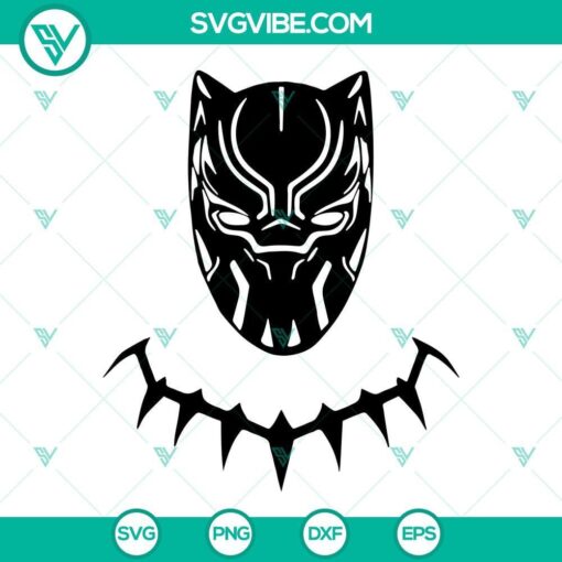 black panther svg file instant download 1 mockup