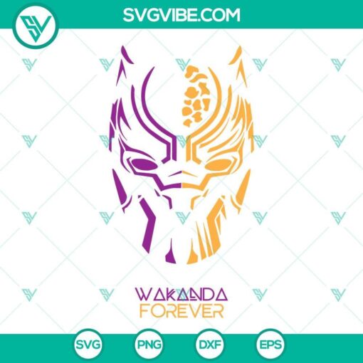 black panther wakanda forever svg marvel svg the avengers svg 9 mockup