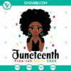 Juneteenth Black Woman Free-ish SVG files, perfect for crafts and projects.