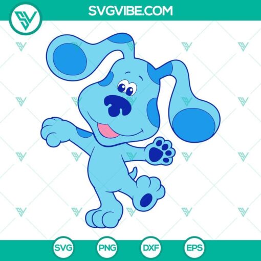 blue s clues svg dog blue svg blues clues svg cut file blues clues dog cricut clipart 10 mockup