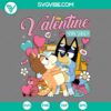 Cartoons, Valentine's Day, SVG Files, Bluey Conversation Hearts SVG File, Bluey 13