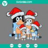 Christmas, Disney, SVG Files, Bluey And Bingo Merry Christmas SVG File, Bluey 13