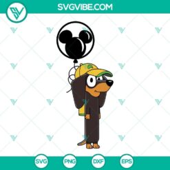 Bluey Halloween SVG File, Bluey Characters SVG Files, Bluey SVG Images, Halloween 6