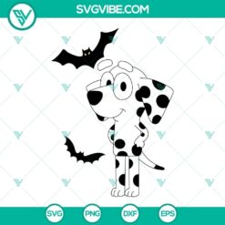Bluey Halloween SVG File, Bluey Characters SVG Files, Bluey SVG Images, Halloween 8