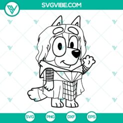 Bluey Hocus Pocus SVG Files, Sanderson Sisters SVG Files, Bluey Halloween SVG File 3
