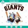 Blue San Francisco Giants baseball team logo design in SVG, PNG, DXF, and EPS formats.