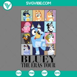 Cartoons, SVG Files, Bluey Aunt Trixie Heeler I Am A Llama Eating A Banana SVG 3