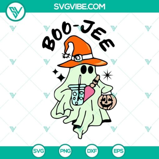 boo jee stanley tumbler svg boo jee ghost bundle svg png dxf eps files 2 mockup