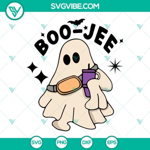 boo jee stanley tumbler svg boo jee ghost bundle svg png dxf eps files 9 mockup