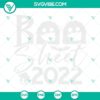Halloween-themed Boo Sheet 2022 SVG files for shirts and decorations, featuring spooky designs and text "Boo".
