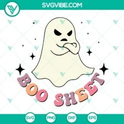 boo sheet svg 2 designs this is some boo sheet svg retro halloween svg 4 mockup 1