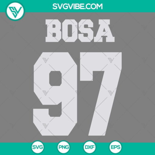 bosa 97 svg san francisco 49ers super bowl 2024 svg png eps dxf file mockup