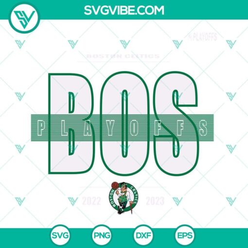 boston celtics playoffs 2023 nba svg 2023 nba playoffs svg png dxf eps 3 mockup