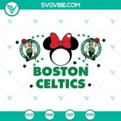 Basketball, Sports, SVG Files, NBA Boston Celtics 2024 SVG, Boston Celtics 3