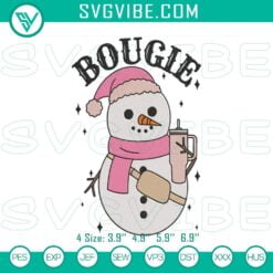 Christmas Embroidery Designs, Embroidery Designs, Bougie Snowman Christmas 11