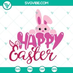 Easter, SVG Files, Boy Girl Kids Happy Easter SVG Download, Happy Easter SVG 4