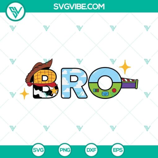 bro svg brother toy story svg toy story bro svg brother of the birthday boy svg 1 mockup