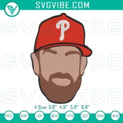 Embroidery Designs, Sports Embroidery Designs, Bryce Harper Embroidery Digital 4