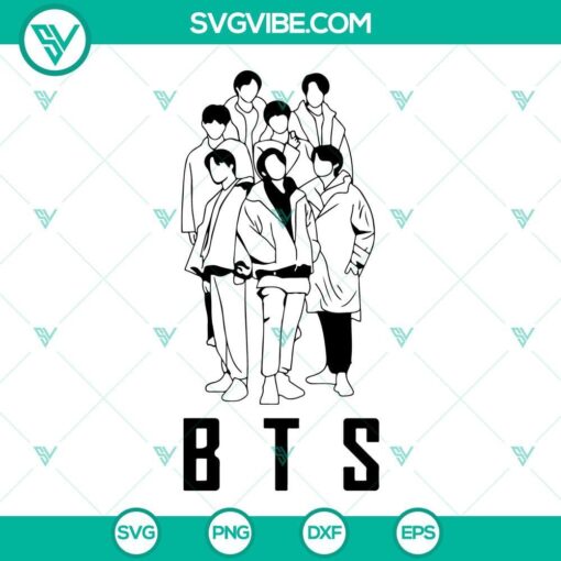 bts svg kpop star svg jung kook svg korean music svg png dxf eps cricut 7 mockup