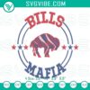 Buffalo Bills Mafia football embroidery design file, high-quality and stylish stitching pattern for sports fans.