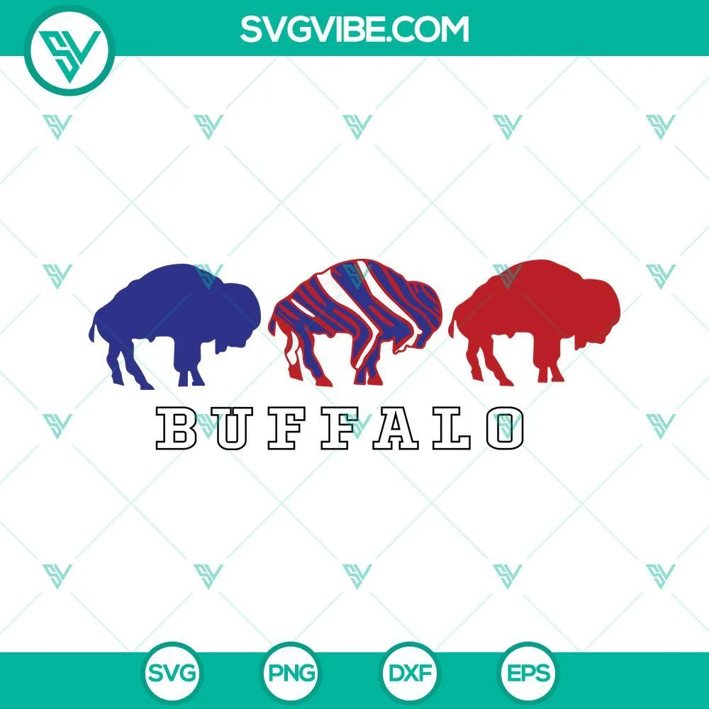 Sports, SVG Files, Buffalo Bills SVG Images, Bills NFL SVG Images PNG DXF EPS 1