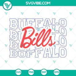 Football, Sports, SVG Files, Buffalo Bills Bundle SVG Download, Bills SVG File, 6