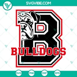 Football, Sports, SVG Files, Bulldogs SVG Download, Georgia Bulldogs SVG Image, 13