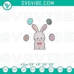 Easter Embroidery Designs, Embroidery Designs, Bunny Easter Eggs Embroidery 2