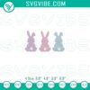 Bunny Easter embroidery file with happy Easter design, perfect for Easter crafting projects.