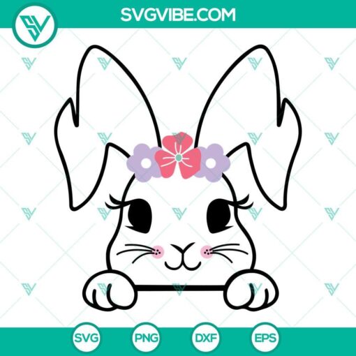 bunny face svg bundle bunny svg peek a boo bunny svg bunny face svg bunny with glasses svg 2 mockup