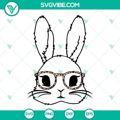 bunny with glasses svg bunny svg bunny face with glasses svg rabbit svg bunny glasses svg bundle 10 mockup