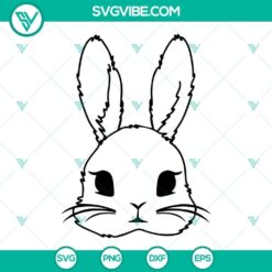 bunny with glasses svg bunny svg bunny face with glasses svg rabbit svg bunny glasses svg bundle 6 mockup