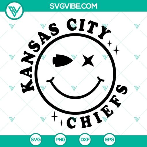 burrowhead my ass kelce 87 svg kansas city chiefs svg smiley face svg png dxf eps files 10 mockup