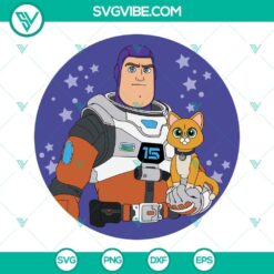 Movies, SVG Files, Buzz Lightyear And Sox SVG File, Lightyear 2022 SVG Image, 14