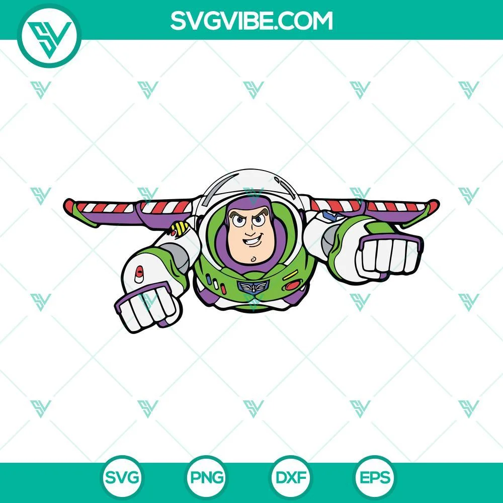 Disney, SVG Files, Buzz Lightyear Fly SVG File, Buzz SVG File, Toy Story SVG 1