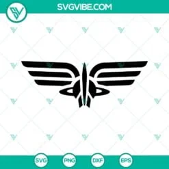 Movies, SVG Files, Buzz Lightyear Wings SVG Image PNG DXF EPS Vector Clipart 3