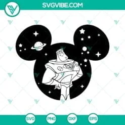 Disney, SVG Files, Buzz Lightyear SVG Download DXF EPS PNG Cricut Cutting File 3