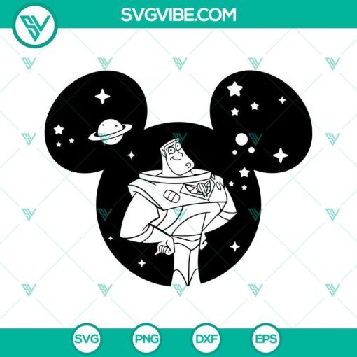 buzz lightyear mickey ears svg buzz lightyear svg disneyland ears svg 7 mockup