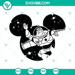 Disney, SVG Files, Buzz Lightyear Mouse Ears SVG Image, Buzz Lightyear Mickey 8