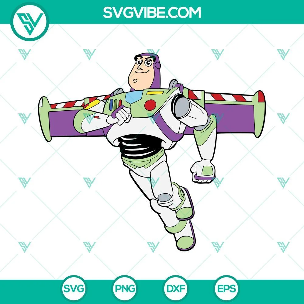 Movies, SVG Files, Buzz Lightyear SVG Image Bundle, Buzz Lightyear SVG File, 1