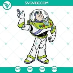 Disney, SVG Files, Buzz Lightyear SVG Download DXF EPS PNG Cricut Cutting File 2