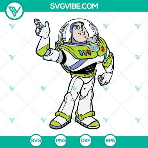 buzz lightyear svg dxf eps png cricut cutting file vector clipart 8 mockup